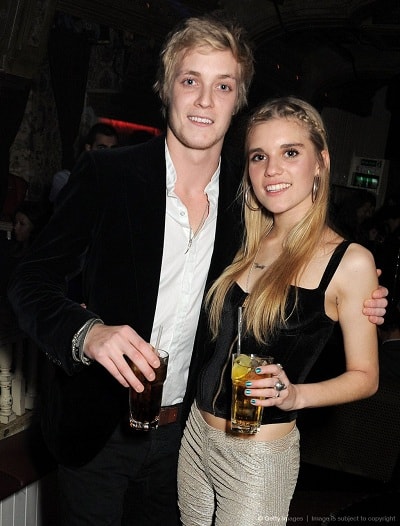 A picture of Tigerlily with her elder brother Rufus.